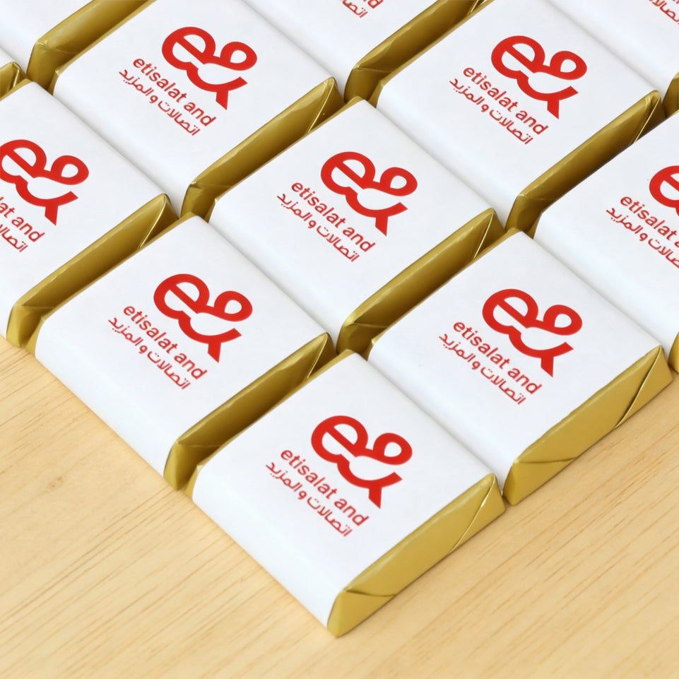 Corporate branded loose premium chocolate
