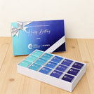 Set of 4 Corporate customized premium chocolate 15P hard box