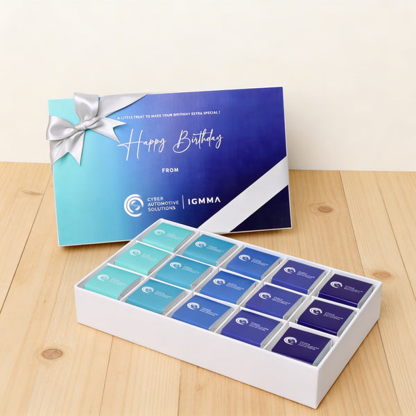 Set of 4 Corporate customized premium chocolate 15P hard box