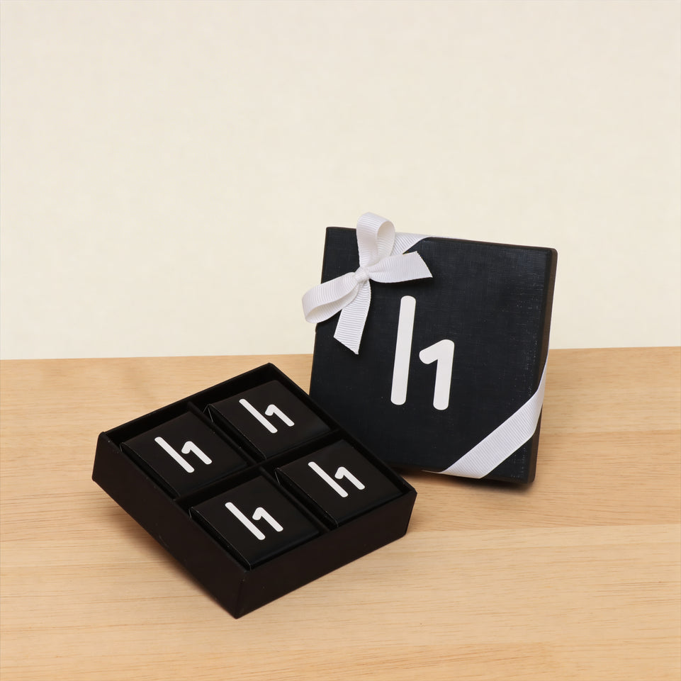 Set of 15 Corporate customized premium chocolate 4P hard box