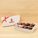 Set of 6 Corporate customized premium chocolate & dates 8P hard box