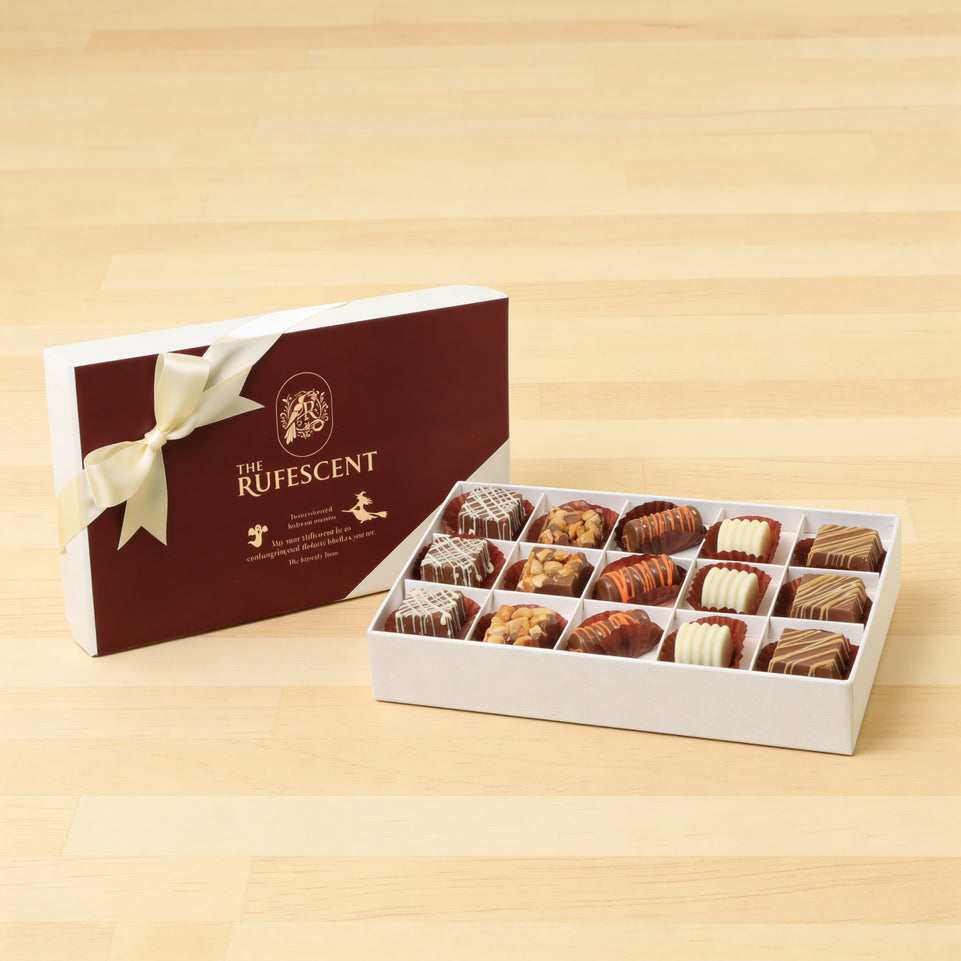 Set of 4 Corporate customized premium chocolate 15P hard box