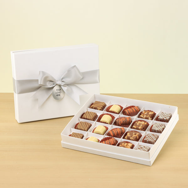 Set of 3 corporate customized premium chocolate 20P hard box