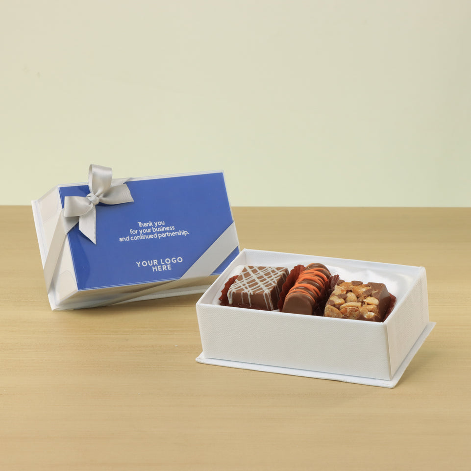 Set of 20 Corporate customized premium chocolate hard box giveaway