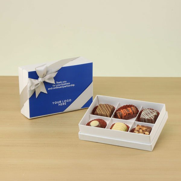 Set of 8 Corporate customized premium chocolate 6P hard box