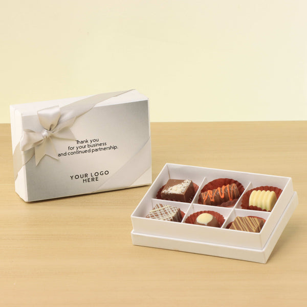 Set of 8 Corporate customized premium chocolate 6P hard box