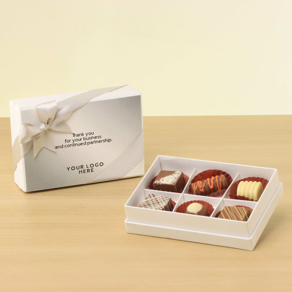 Set of 8 Corporate customized premium chocolate 6P hard box