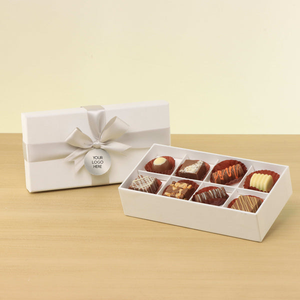 Set of 6 corporate customized premium chocolate 8P hard box