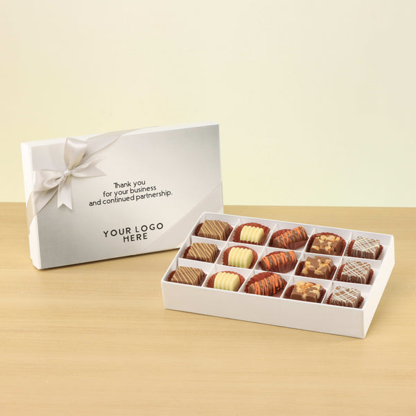 Set of 4 corporate customized premium chocolate 15P hard box