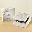 Corporate customized premium chocolate 2-layer hard box