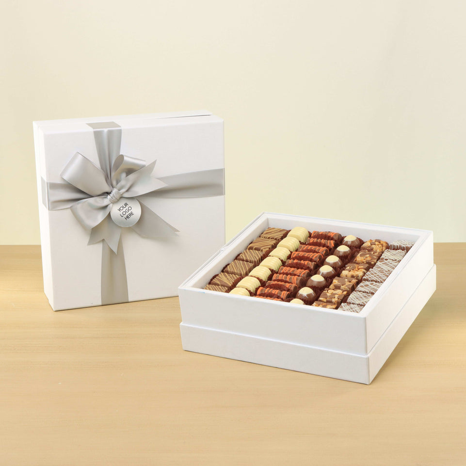Set of 2 corporate customized premium chocolate hard box