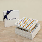 Corporate customized premium chocolate 2-layer hard box