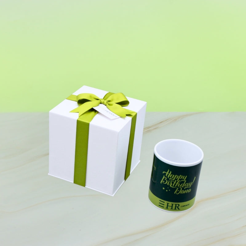 Corporate personalized mug hard box