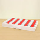 Corporate customized premium chocolate medium leather tray