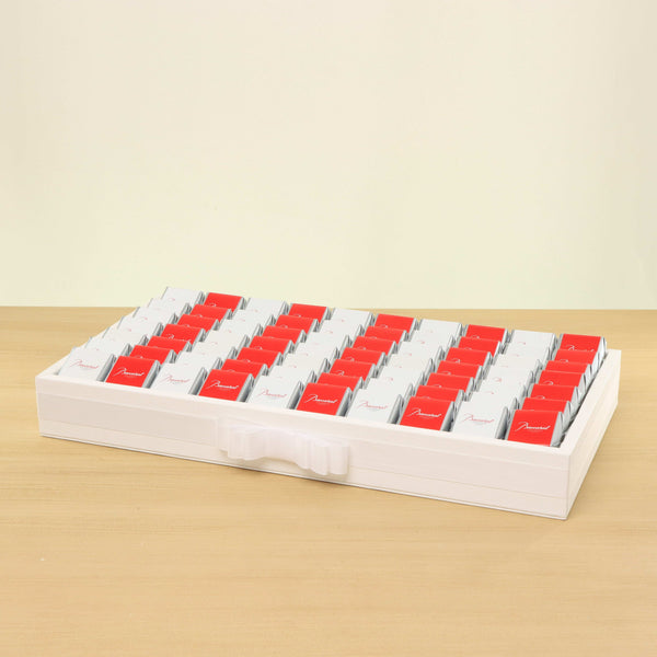 Corporate customized premium chocolate medium leather tray