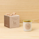 Set of 20 Corporate customized glass candle box giveaway