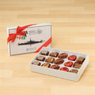 Set of 4 Corporate customized premium chocolate 15P hard box
