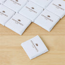 Corporate branded thin loose premium chocolate