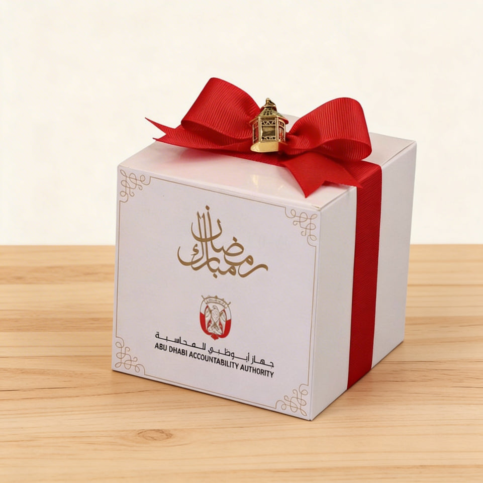 Set of 20 Corporate chocolate cube soft box