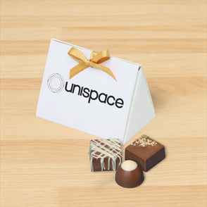 Set of 20 Corporate branded chocolate...