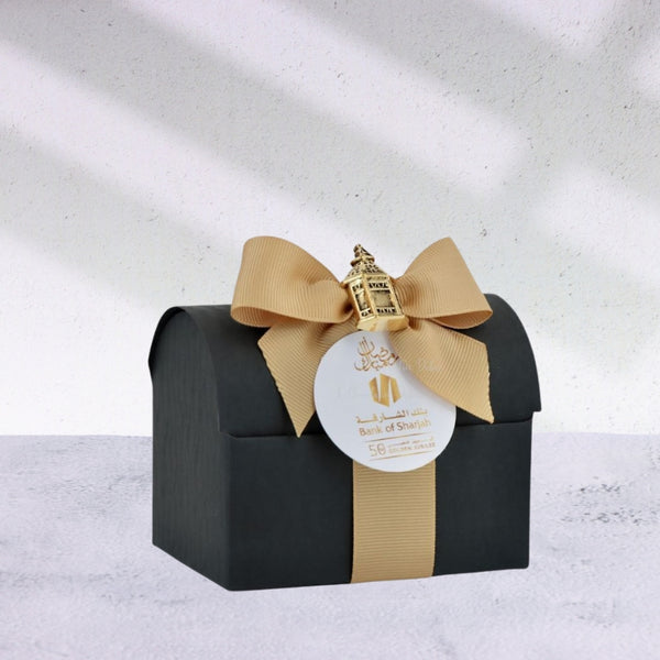 Set of 20 Corporate customized ramadan designed chocolate chest soft box