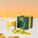 Corporate decorated candle & chocolate branded printed box