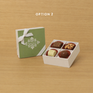 Set of 15 Happy Diwali ornament designed premium chocolate 4P white hard box