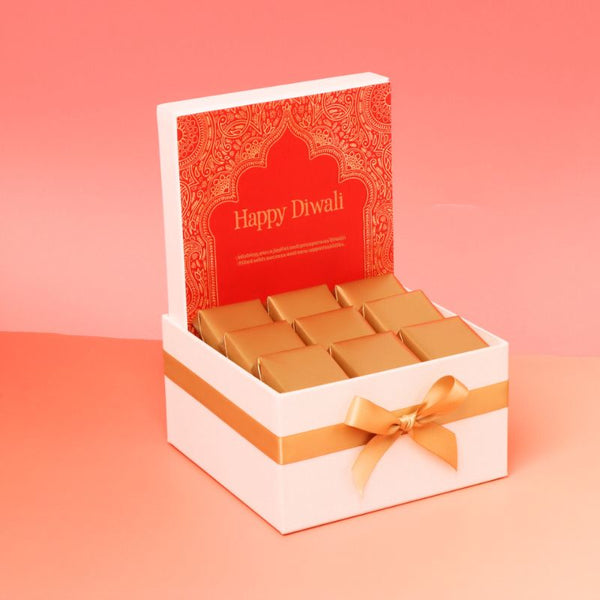 Happy Diwali Festive designed premium chocolate small hamper