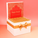 Happy diwali festive designed premium chocolate large hamper
