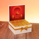 Happy Diwali candle lights designed premium chocolate medium hamper