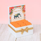 Floral elephant diwali designed premium chocolate small hamper