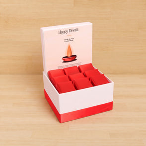 Corporate customized candle red desig...