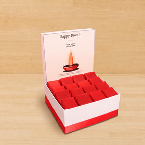 Corporate customized candle red desig...