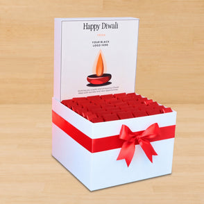 Corporate customized diwali red desig...