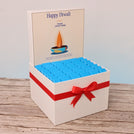 Corporate customized diwali turquoise designed premium chocolate large hamper