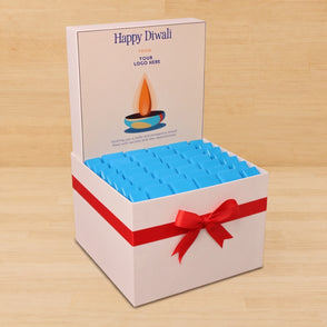 Corporate customized diwali turquoise...