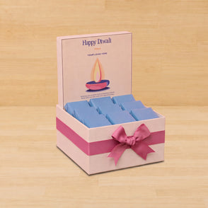 Corporate customized diwali pink desi...