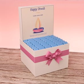 Corporate customized diwali pink desi...