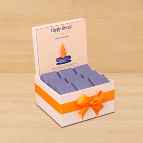 Corporate customized diwali blue desi...