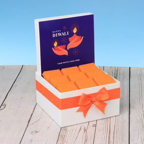 Corporate customized diwali holding h...