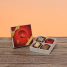 Set of 15 Happy diwali candle lights designed premium chocolate 4P hard box