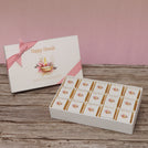 Happy diwali floral candle lights designed premium chocolate 15P hard box