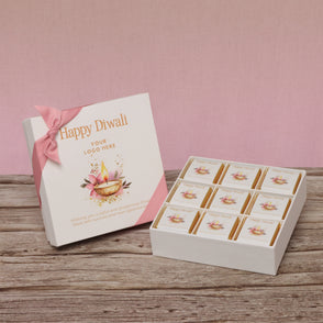 Set of 5 Happy diwali floral candle l...