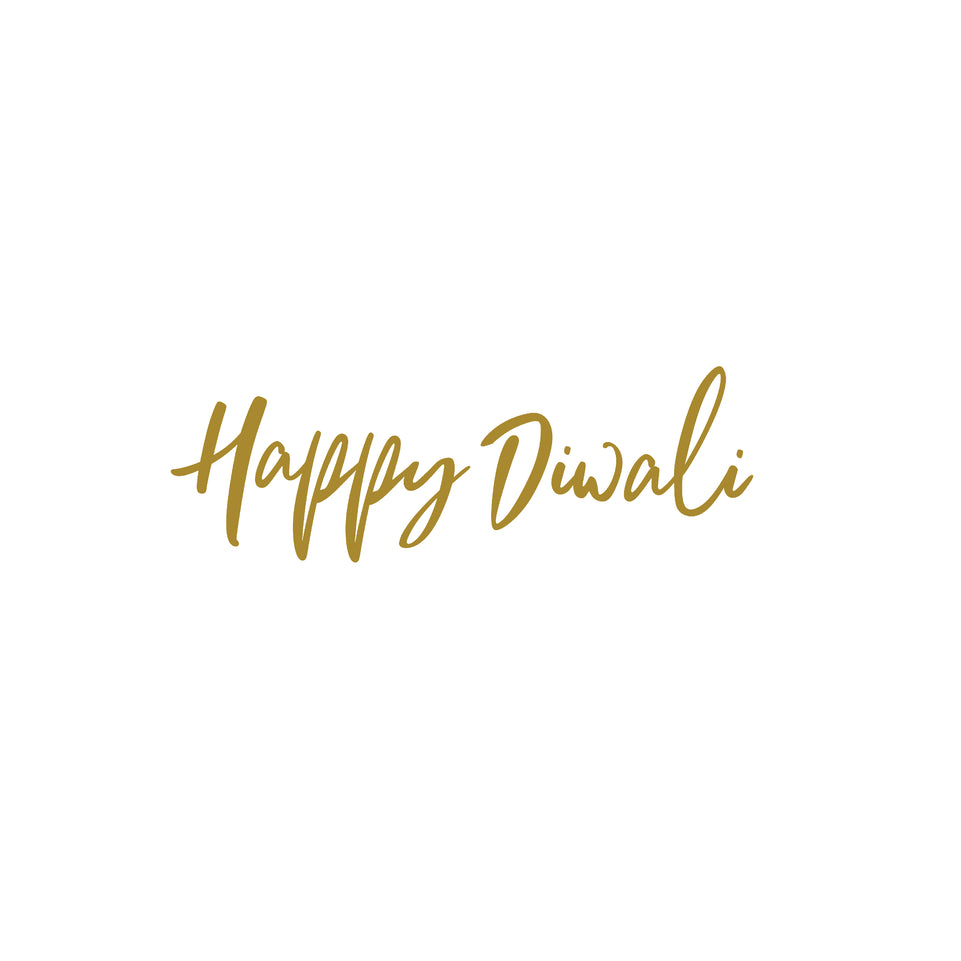 Diwali minimalist greeting card