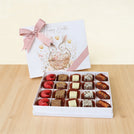 Happy Easter designed premium chocolate 20 piece hard box