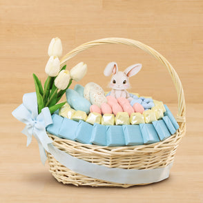 Happy Easter designed premium chocola...