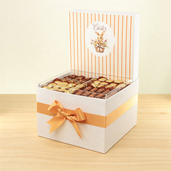Happy Easter designed premium chocolate large hamper