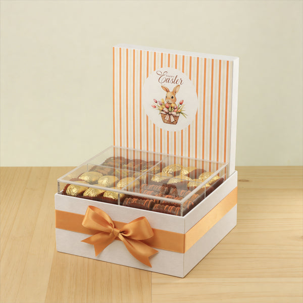 Happy Easter designed premium chocolate medium hamper