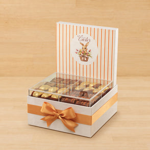 Happy Easter designed premium chocola...