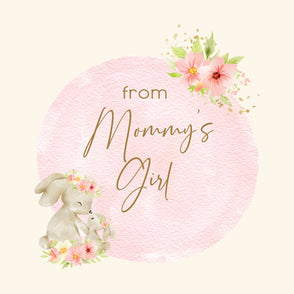 From mommy's girl greeting card